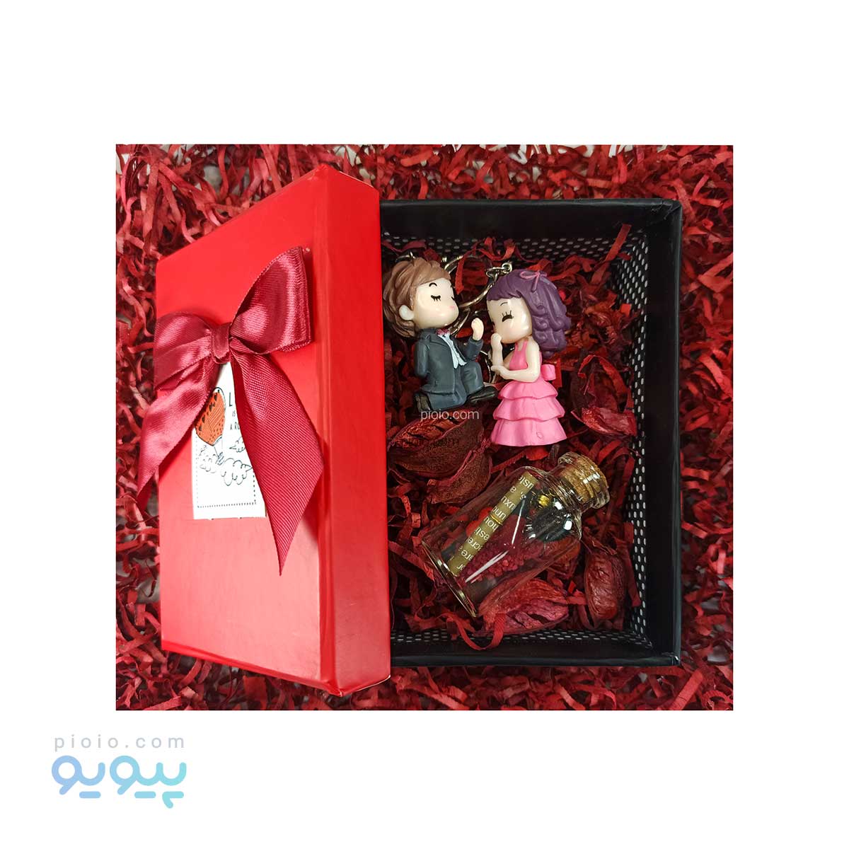 باکس ولنتاین کوچک دخترانه I LOVE YOU