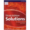 کتاب Solutions 3rd Pre Intermediate اثر Tim Falla انتشارات Oxford