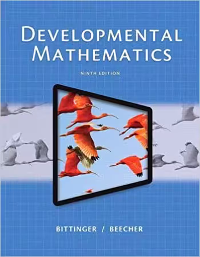 خرید و دانلود نسخه کامل کتاب Developmental Mathematics: College Mathematics and Introductory Algebra (9th Edition) - Pdf