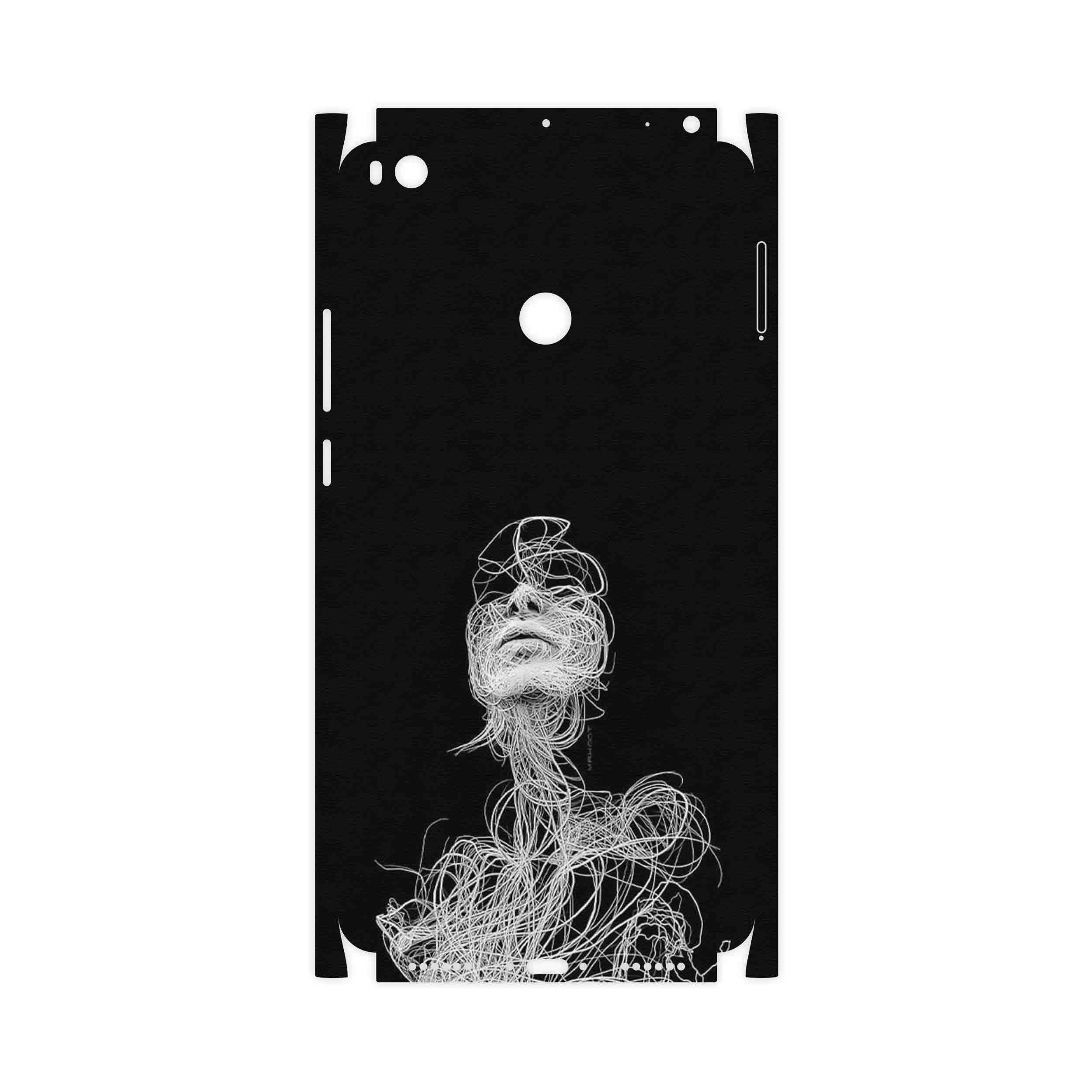 برچسب پوششی ماهوت مدل Strings Digital Art 2-FullSkin مناسب برای گوشی موبایل شیائومی Mi Max 2