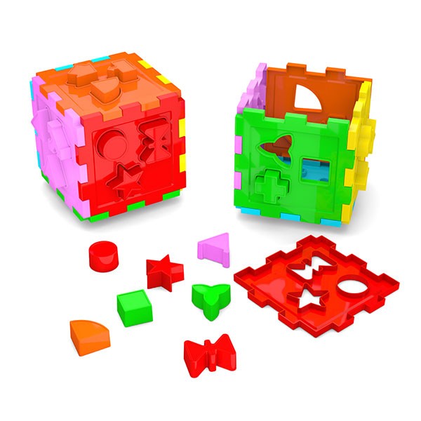 بازی فکری مکعب هوش رنگی