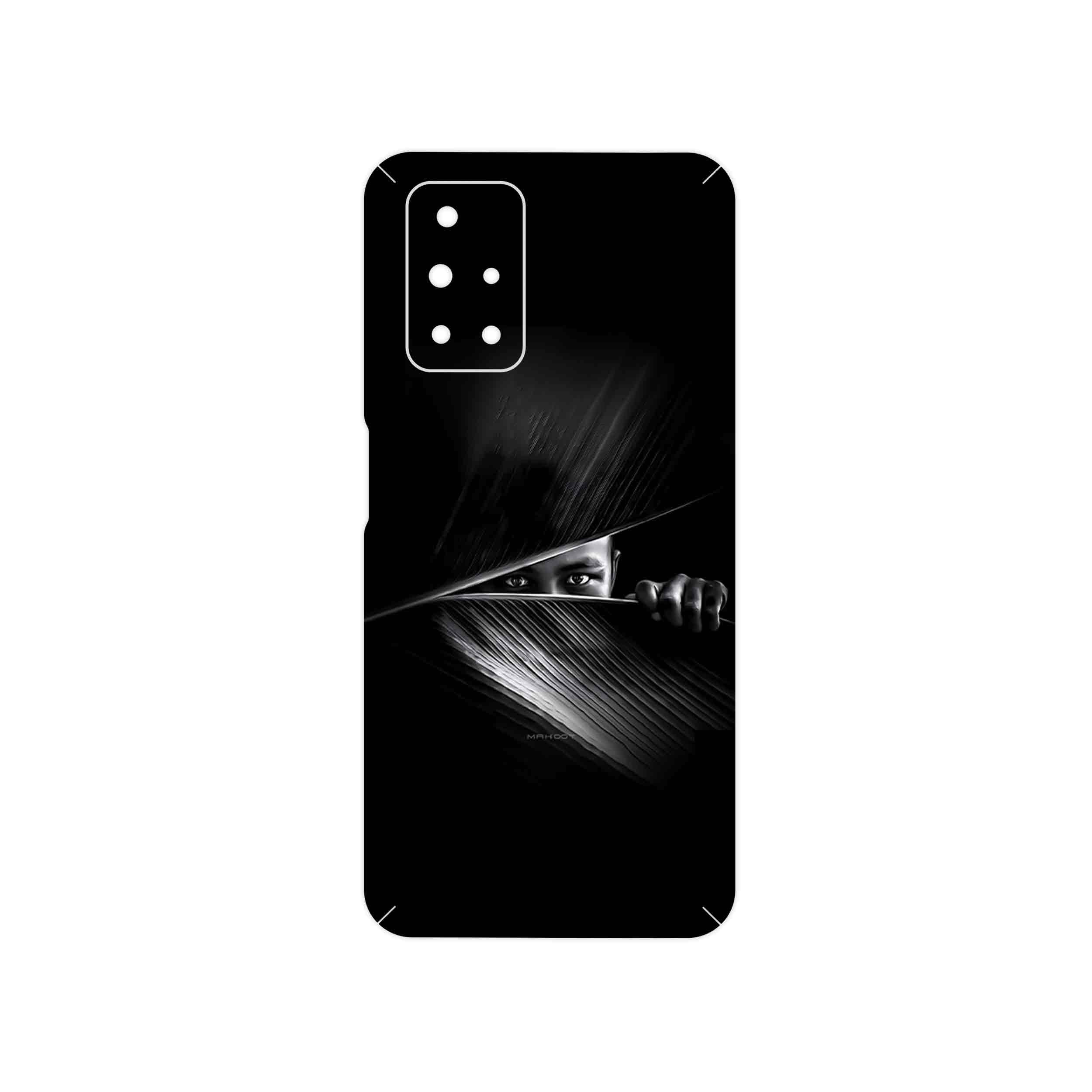برچسب پوششی ماهوت مدل Black Portrait مناسب برای گوشی موبایل شیائومی Redmi 10 Prime