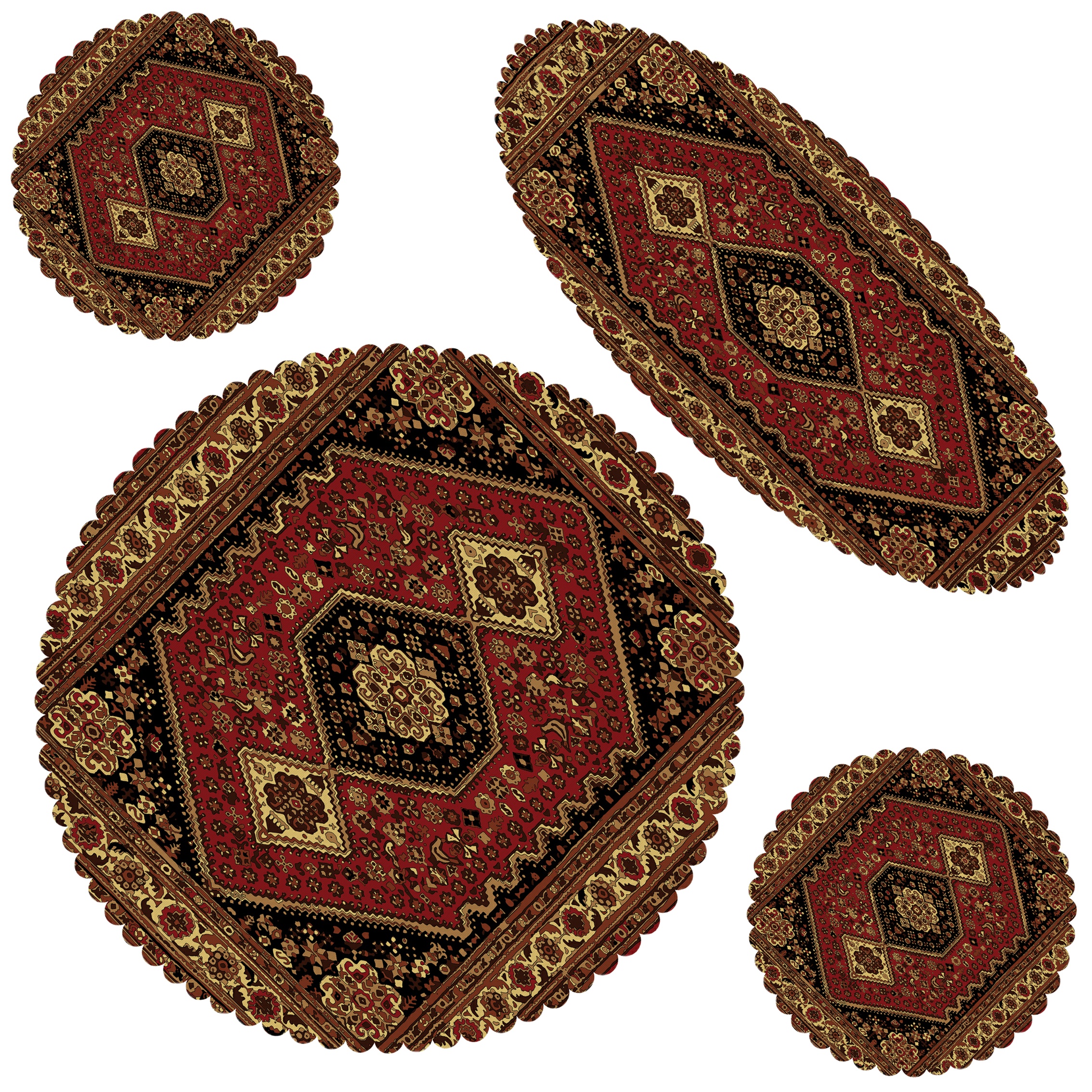 ست رومیزی 4 تکه مدل S32-42456