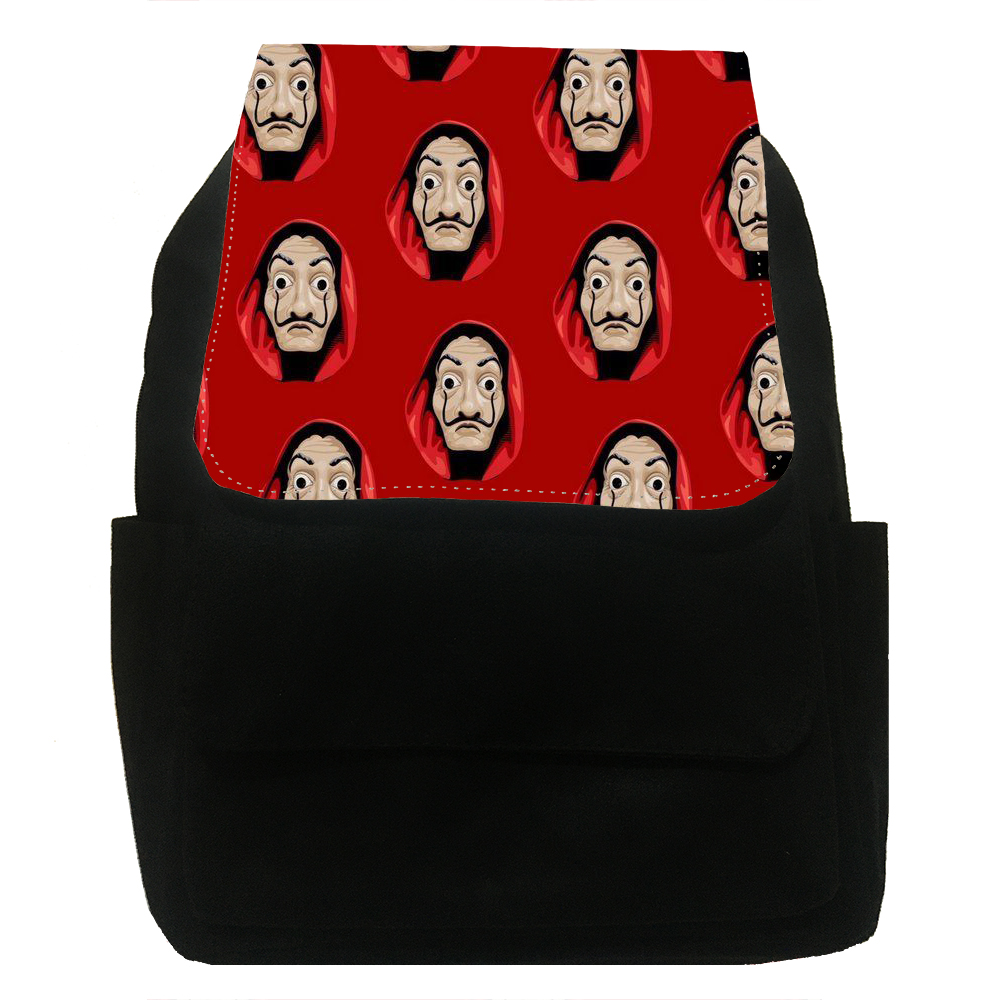 کوله پشتی طرح سریال خانه کاغذی مدل pn10