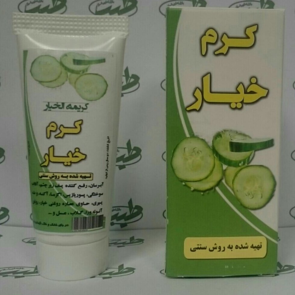 کرم طبیعی خیار نیکا