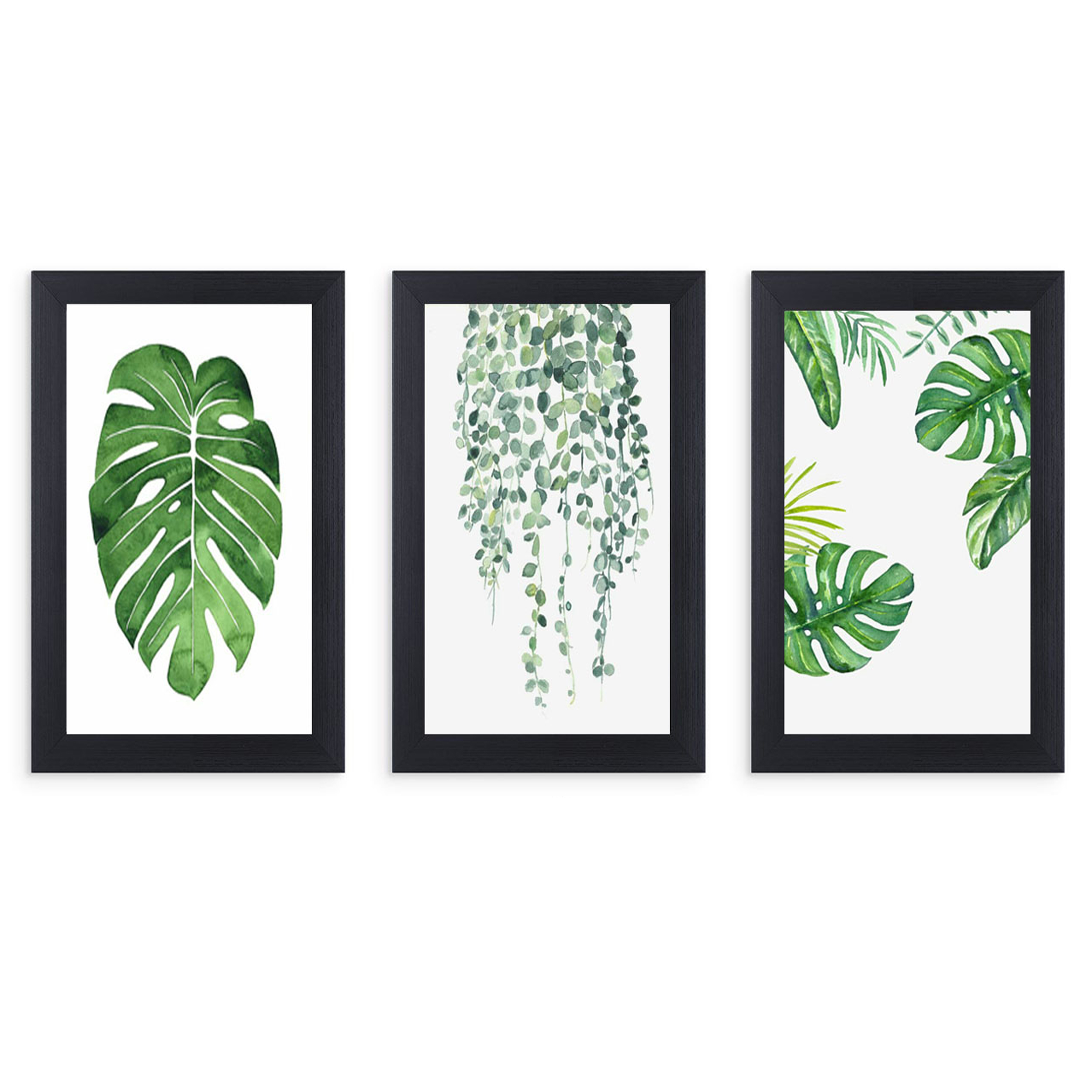 تابلو مدل برگ انجیری کد 80 مجموعه 3 عددی