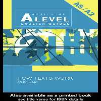 خرید و دانلود نسخه کامل کتاب How Texts Work (Routledge a Level English Guides)