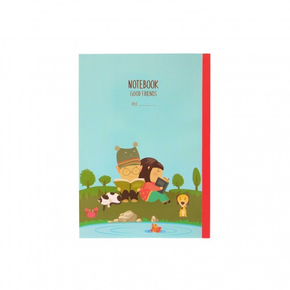 دفتر 40 برگ پرونوت پاپکو مدل good friends