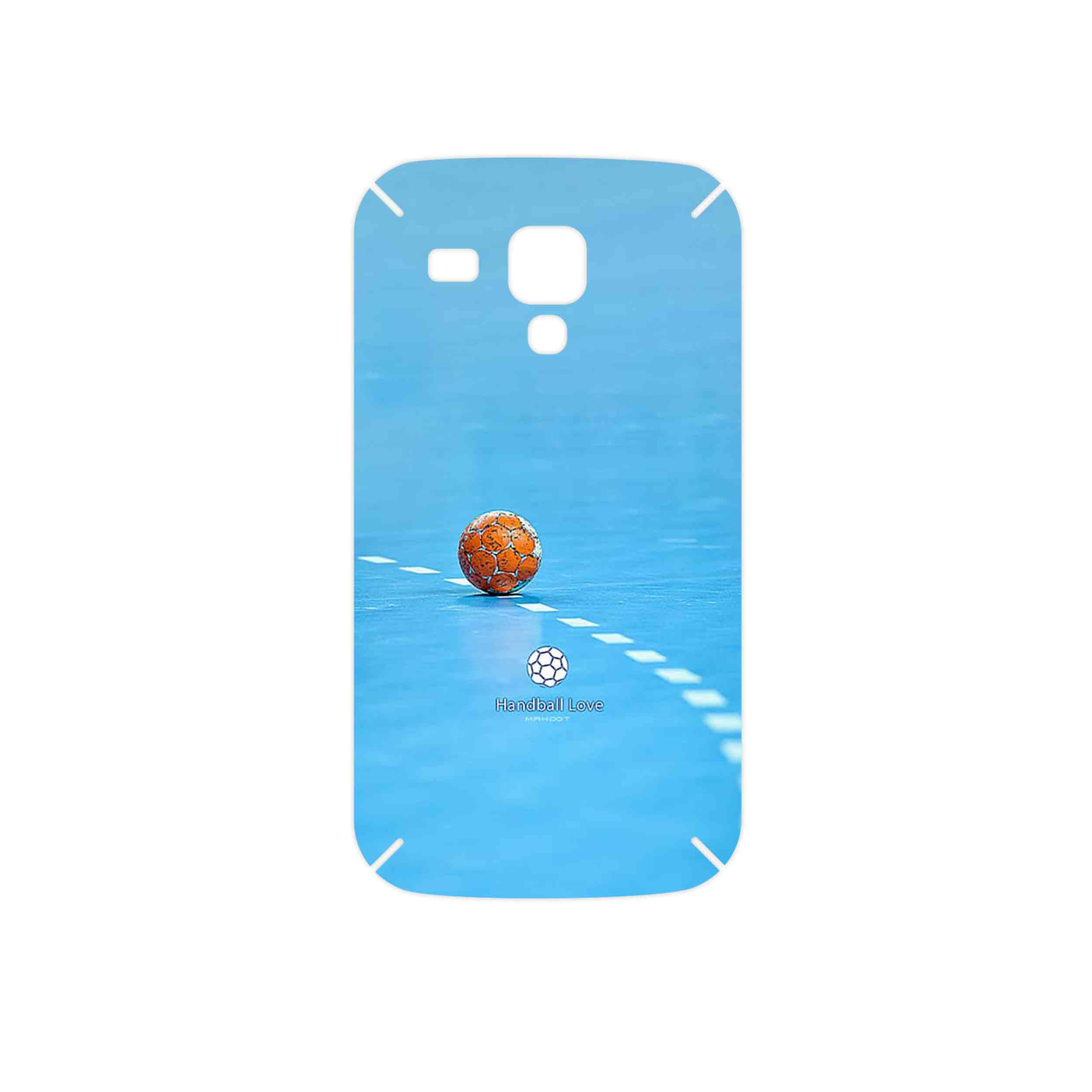 برچسب پوششی ماهوت مدل Handball مناسب برای گوشی موبایل سامسونگ Galaxy S Duos GT S7562