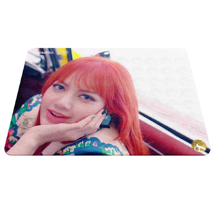 ماوس پد هومرو مدل A6266 طرح بلک پینک