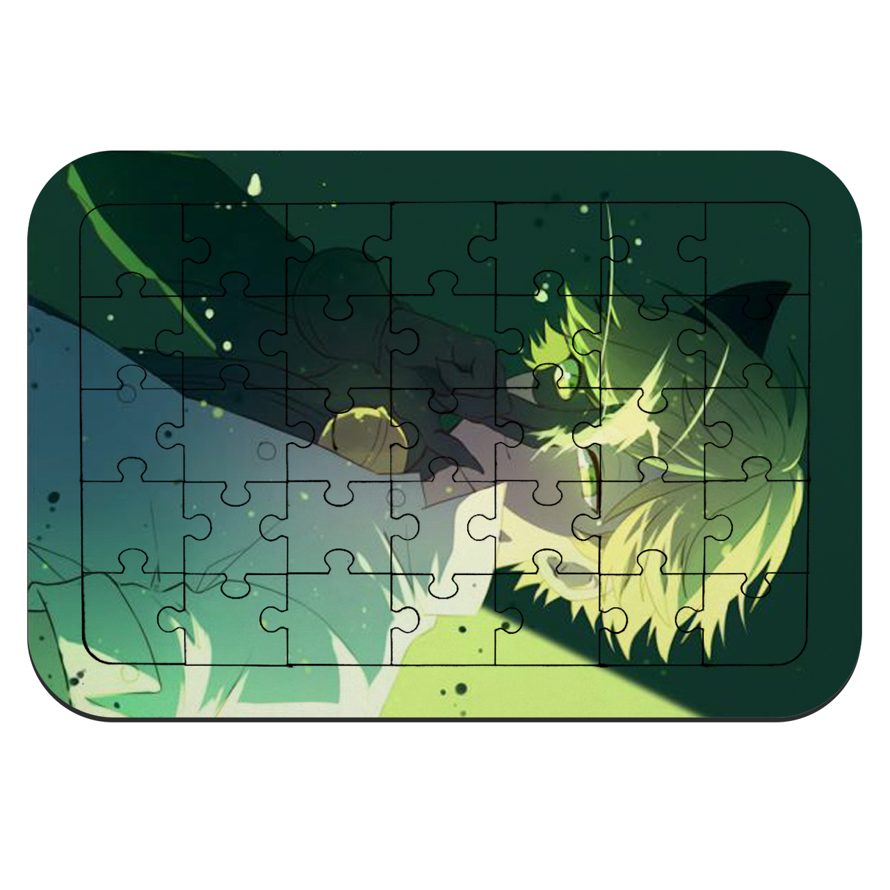 پازل 35 تکه طرح پسر گربه ای مدل NI884