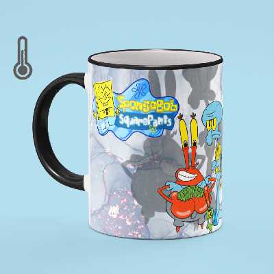 ماگ حرارتی بیگ ماگ مدل باب اسفنجی کد 6547