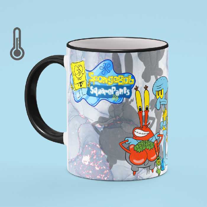 ماگ حرارتی بیگ ماگ مدل باب اسفنجی کد 6547