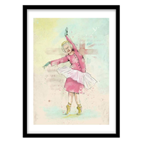 قیمت و خرید تابلو دکوراتیو مدل نقاشی مدرن تلفیقی کد 1329