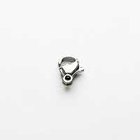 قفل استیل نقره ای (بسته 5 عددی)