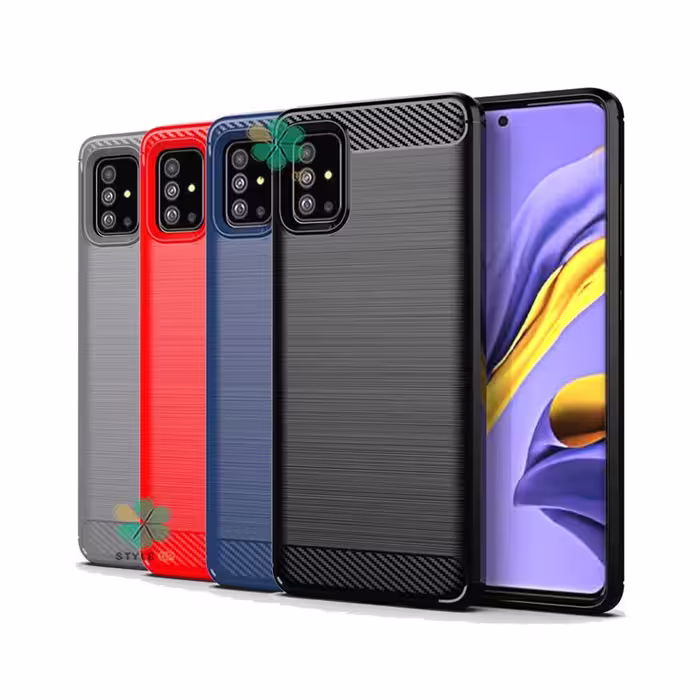 قاب کربنی گوشی سامسونگ Samsung Galaxy A51 طرح Metal