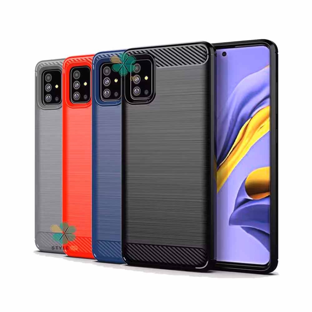 قاب کربنی گوشی سامسونگ Samsung Galaxy A51 طرح Metal