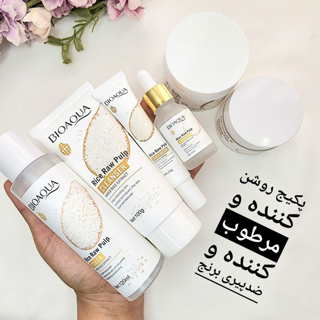 پک 6 عددی مراقبت پوستی عصاره برنج

