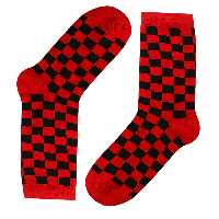 جوراب مدل شطرنجی R01