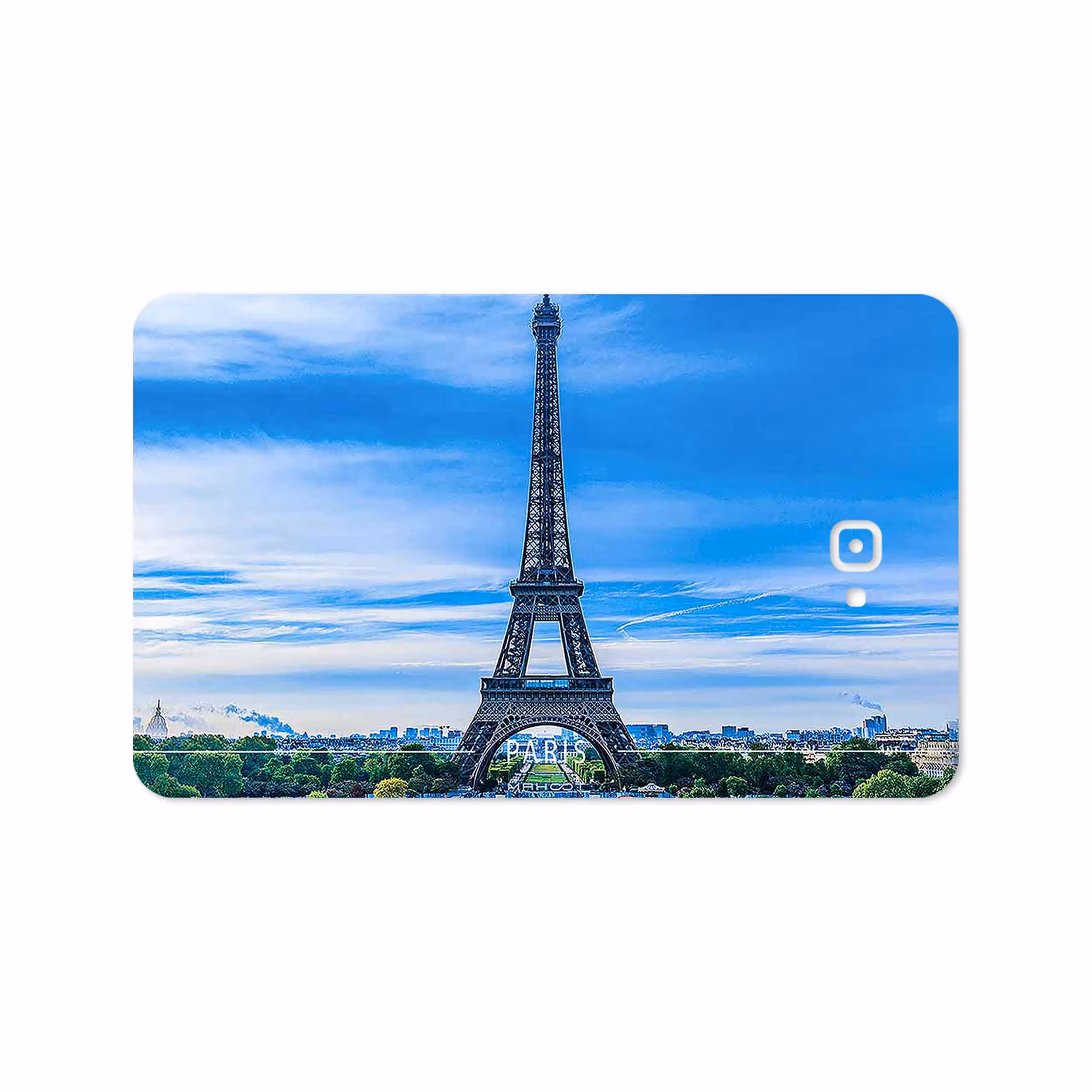 برچسب پوششی ماهوت مدل Paris City مناسب برای تبلت سامسونگ Galaxy Tab A 10.1 2016 T580