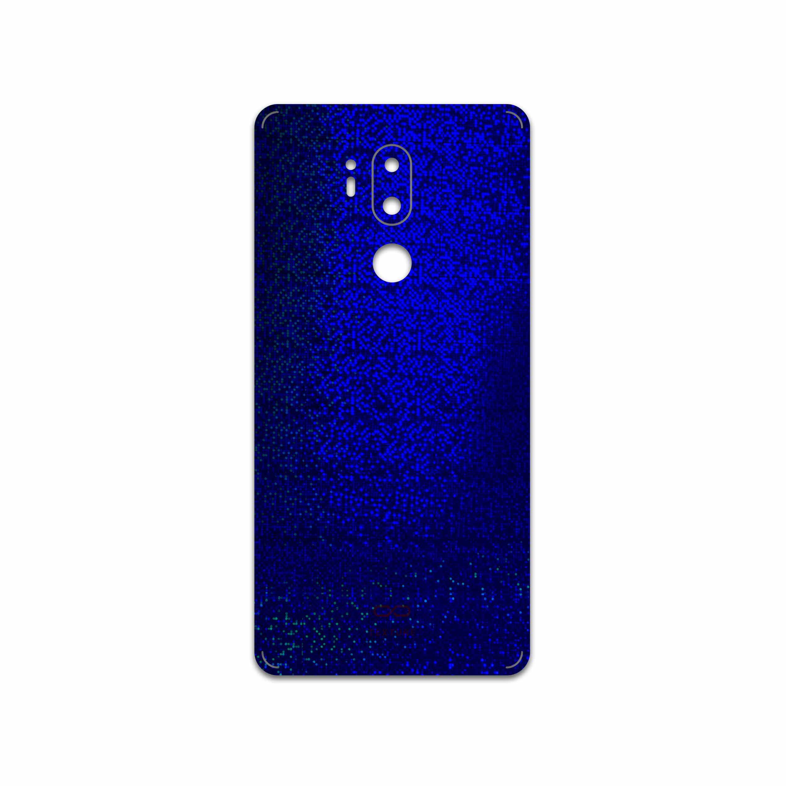برچسب پوششی ماهوت مدل Blue-Holographic مناسب برای گوشی موبایل ال جی G7 PLUS THINQ