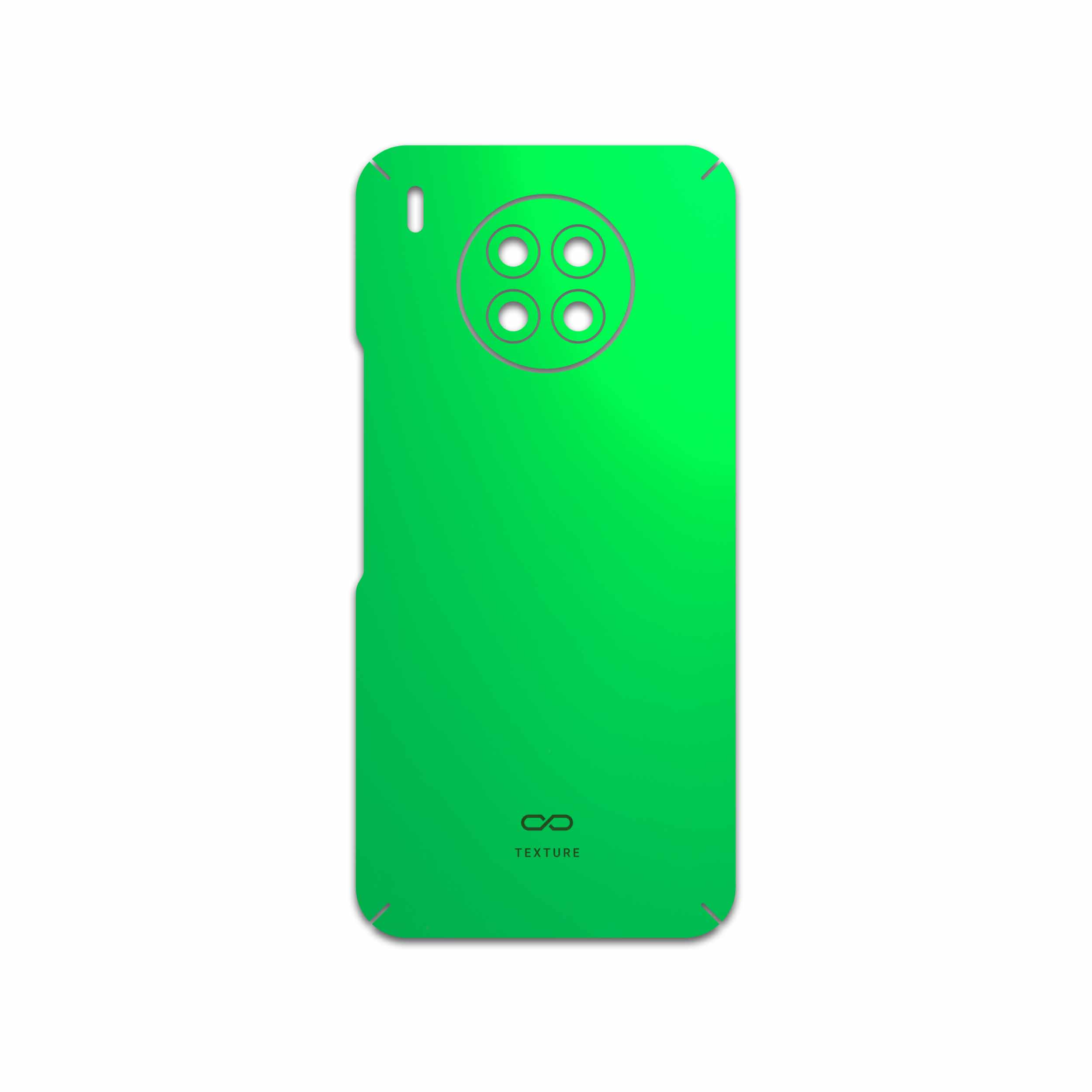برچسب پوششی ماهوت مدل Matte-Green مناسب برای گوشی موبایل آنر 50 Lite