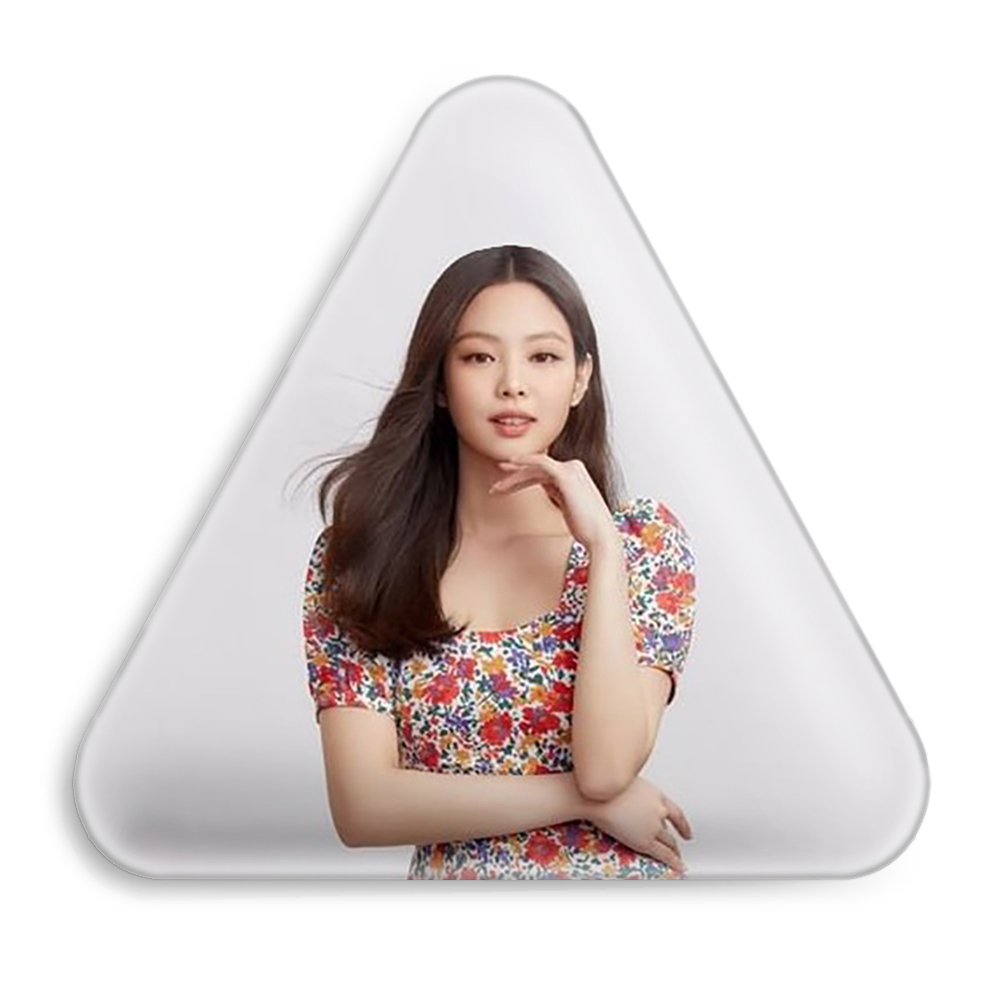 پیکسل خندالو طرح جنی گروه بلک پینک مدل مثلثی کد 3573