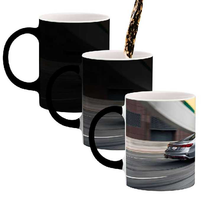 ماگ حرارتی کاکتی طرح ماشین مدل mgh16079