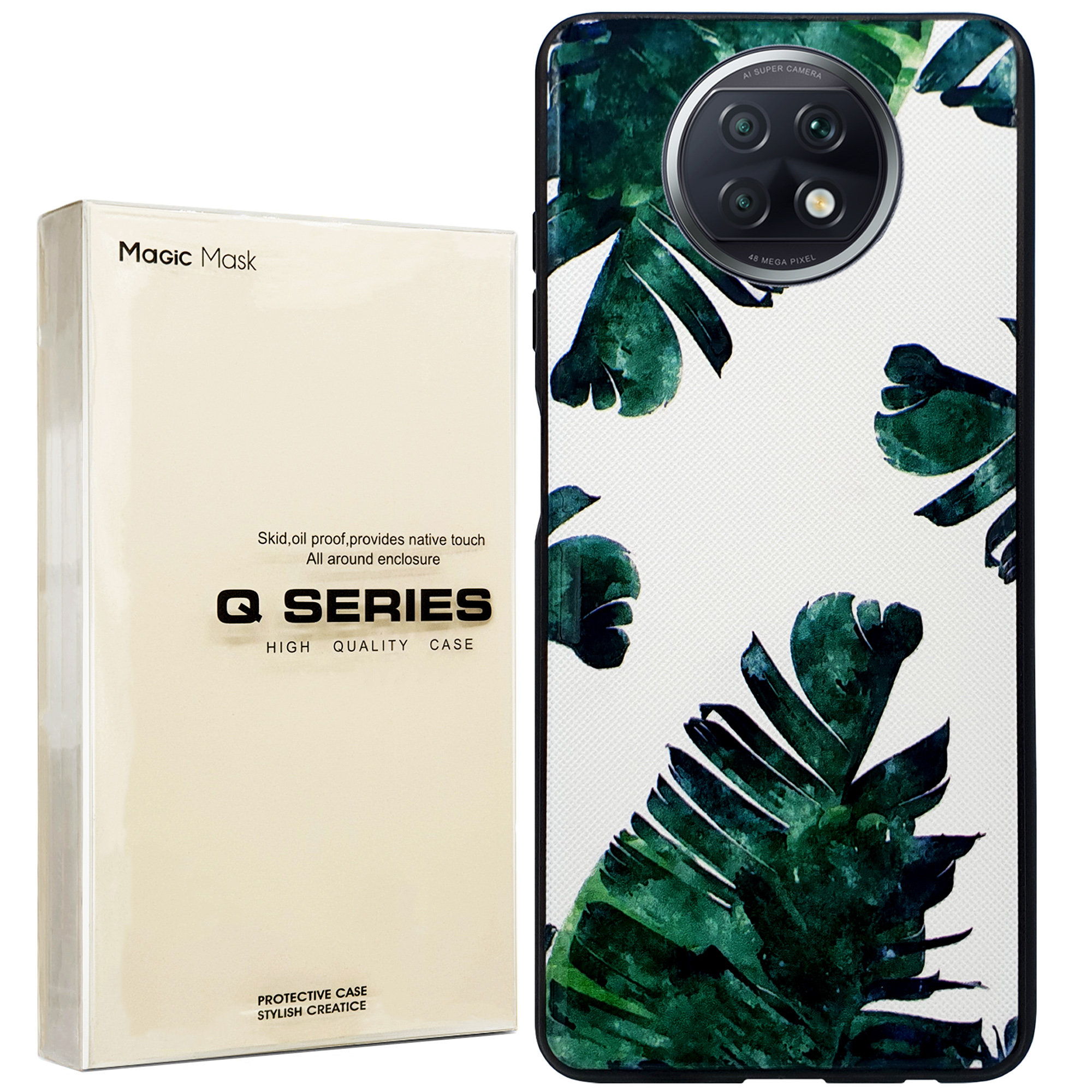 کاور مجیک مسک مدل full colour مناسب برای گوشی موبایل شیائومی Redmi Note 9T