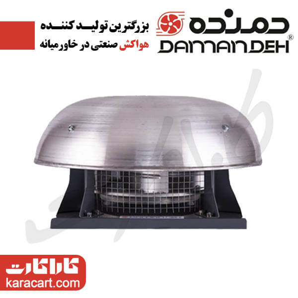هواکش رادیال سقفی مدل REB-25/7A4S- سایز25×7 سانت- توان موتور 95W و دور موتور 1420 - تکفاز- با موتور کلاس B و 54-IP - مارک دمنده