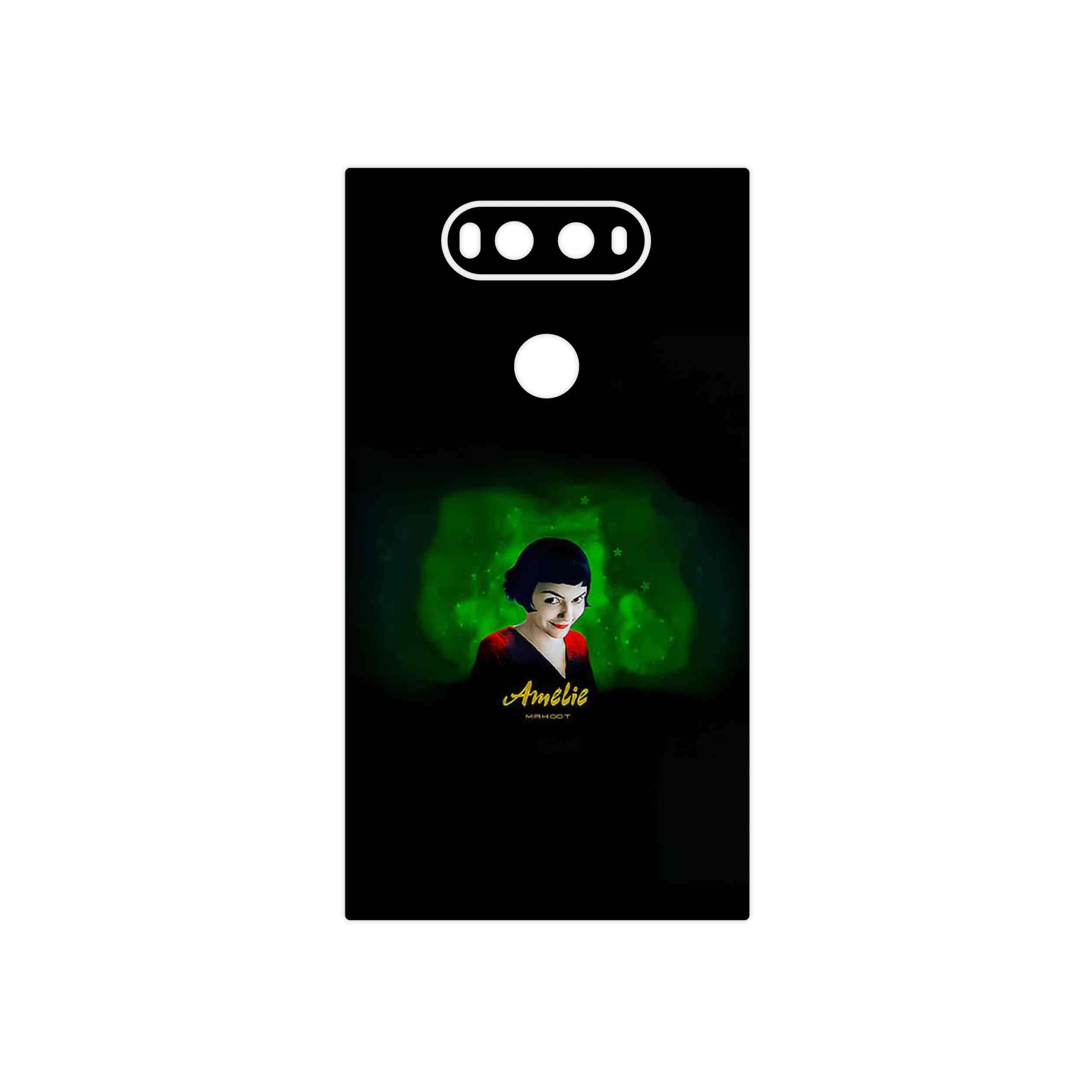 برچسب پوششی ماهوت مدل Le Fabuleux Destin dAmelie Poulain مناسب برای گوشی موبایل ال جی V20