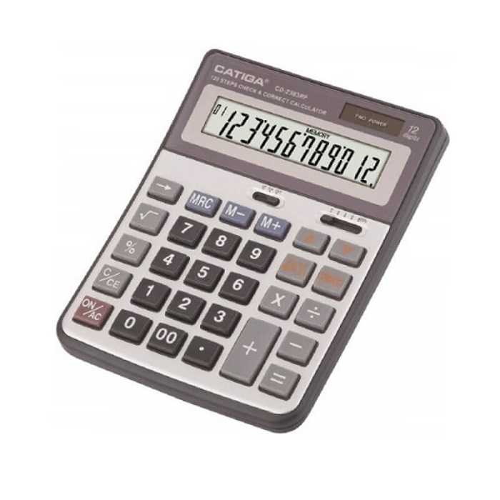 ماشین حساب رومیزی کاتیگا CD-2383-12RP
