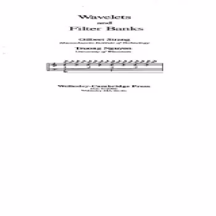 خرید و دانلود نسخه کامل کتاب Wavelets and Filter Banks