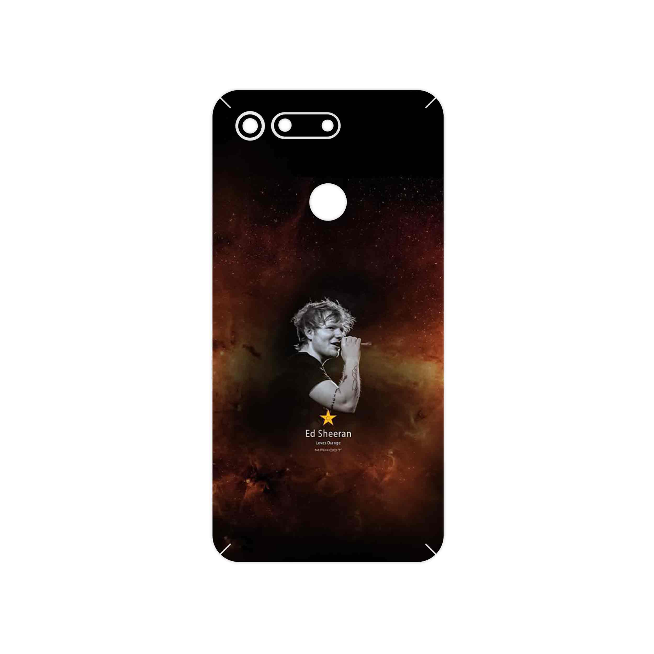 برچسب پوششی ماهوت مدل Ed Sheeran مناسب برای گوشی موبایل آنر View 20