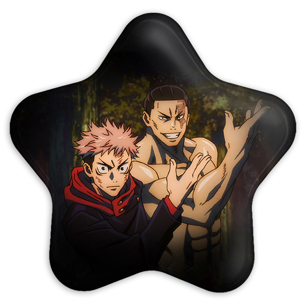 پیکسل خندالو طرح بستو فرندو انیمه جوجوتسو کایزن مدل ستاره ای کد 11102