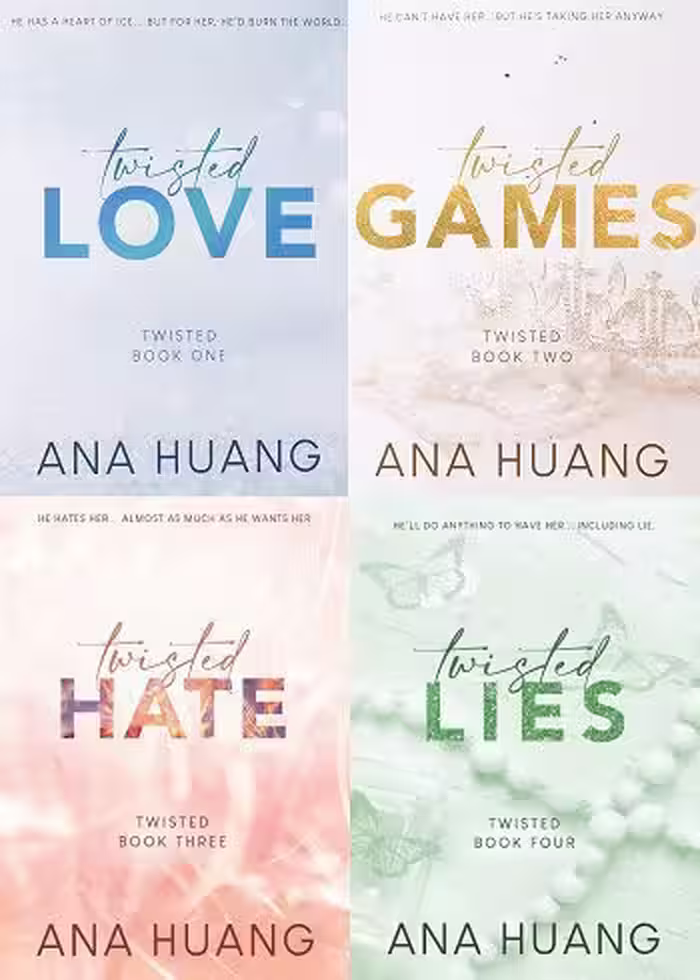 Twisted Series by Ana Huang 4 Books Collection Set کتاب (زبان اصلی)