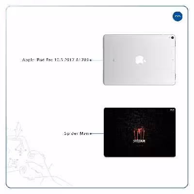 برچسب پوششی ماهوت مدل Spider-Man مناسب برای تبلت اپل iPad Pro 10.5 2017 A1709