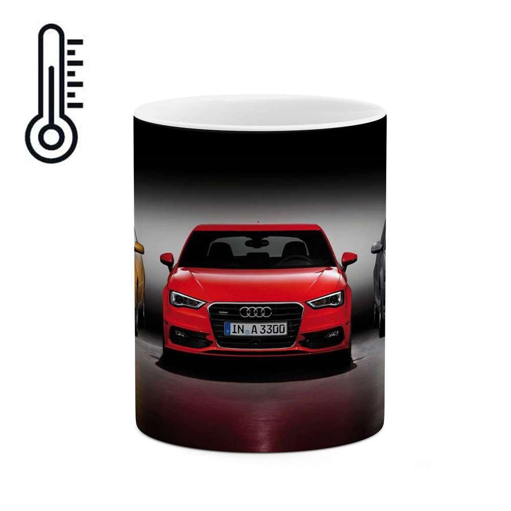 ماگ حرارتی طرح ماشین Audi A3 مدل mgph15193
