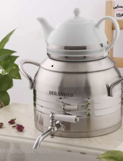 کتری و قوری دکاموند 6 لیتری