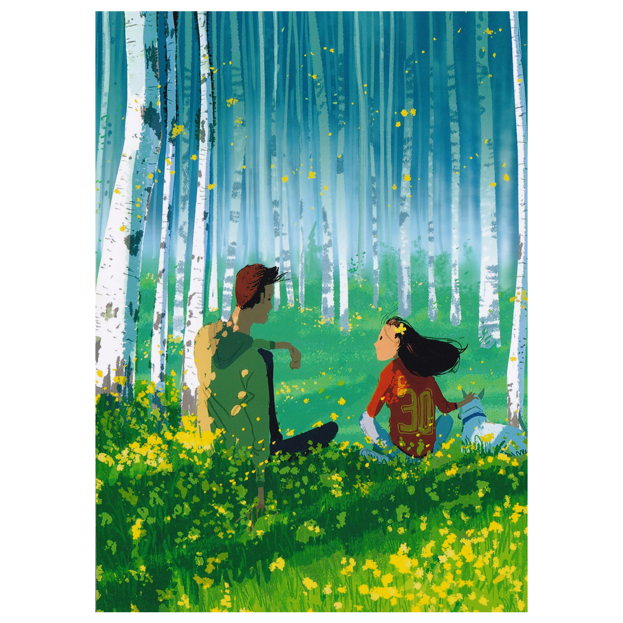 تابلو شاسی ایرسا طرح Digital Painting کد Ir-821