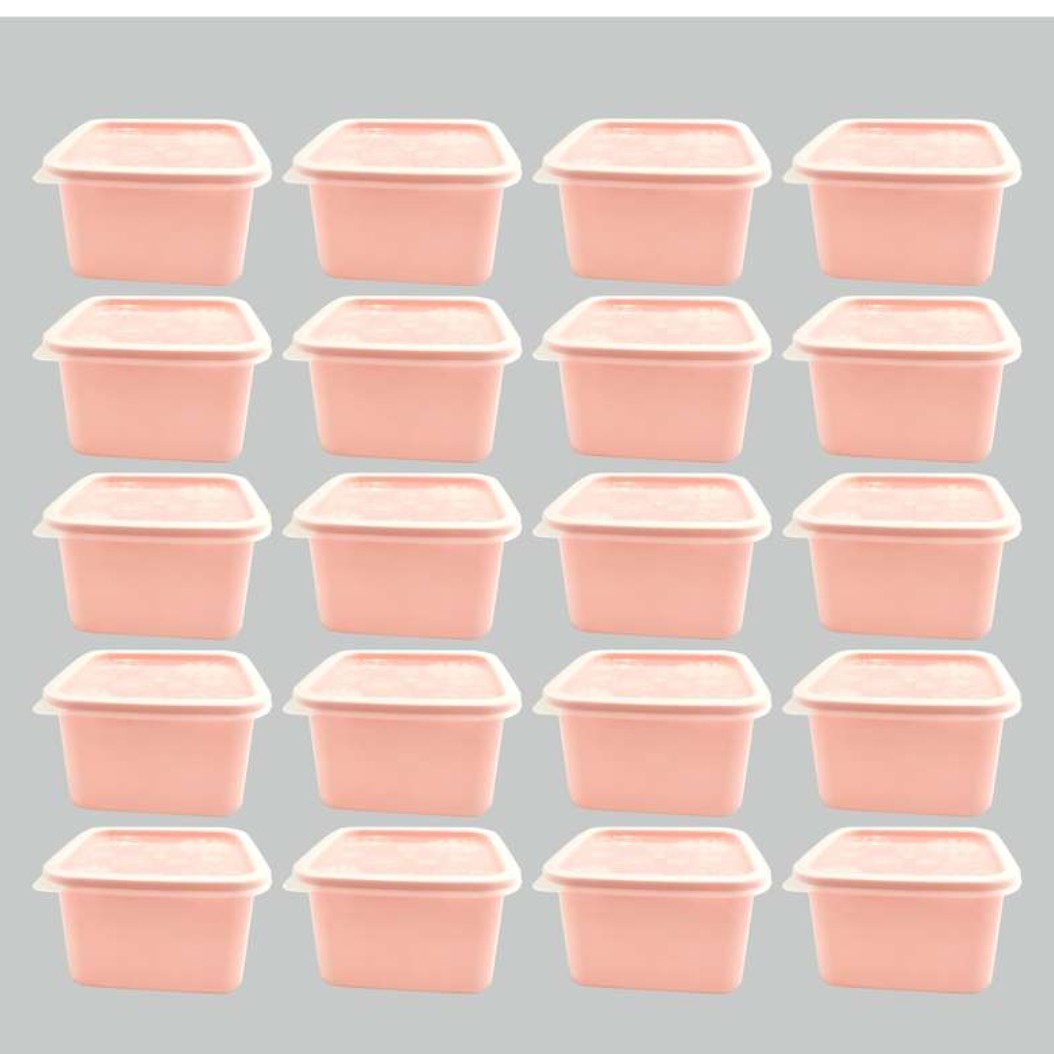 ظروف نگهدارنده فریزری 20عددی (600cc)