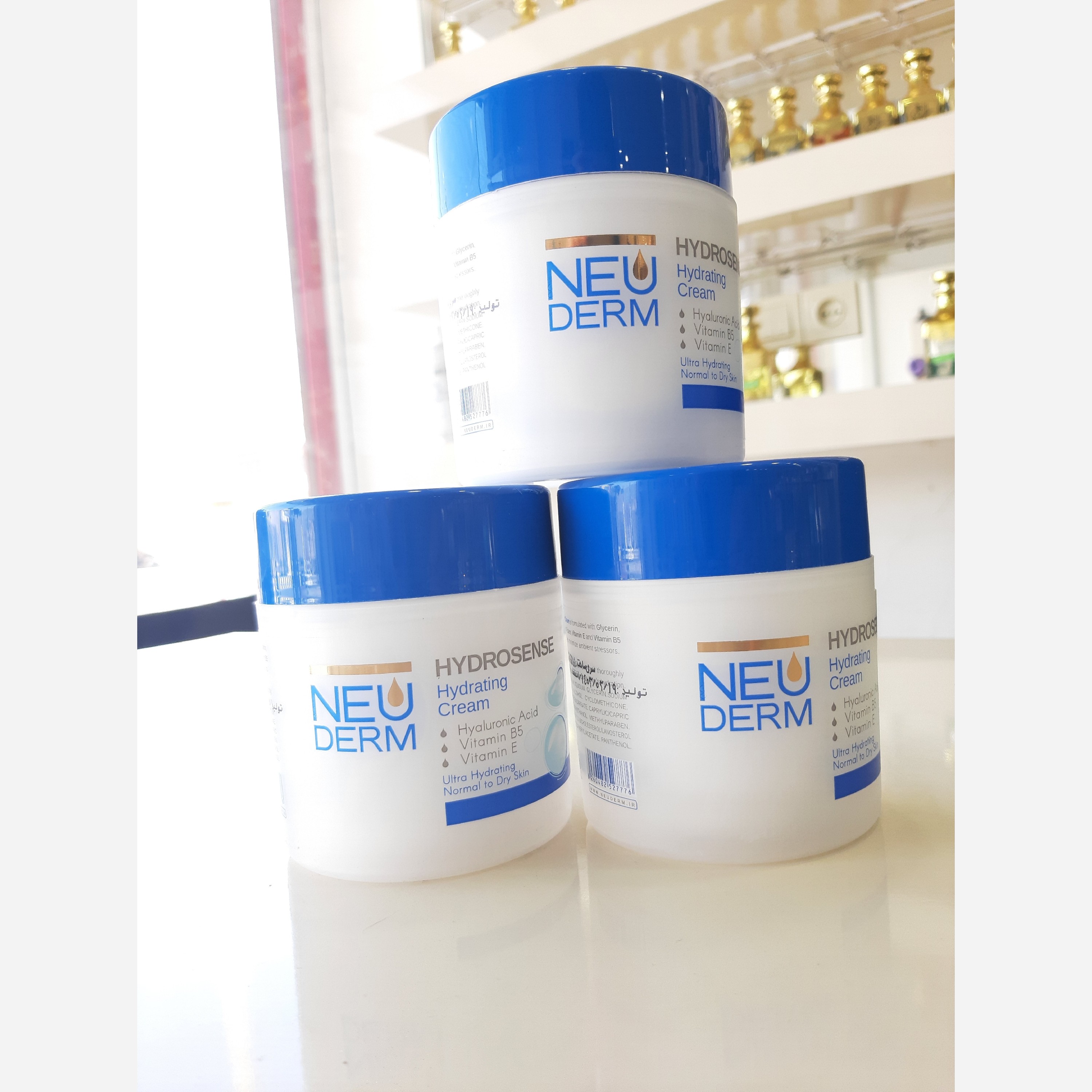 کرم مرطوب کننده دست و صورت کاسه ای 150 میل اپتیمال هیدروسنس نئودرم