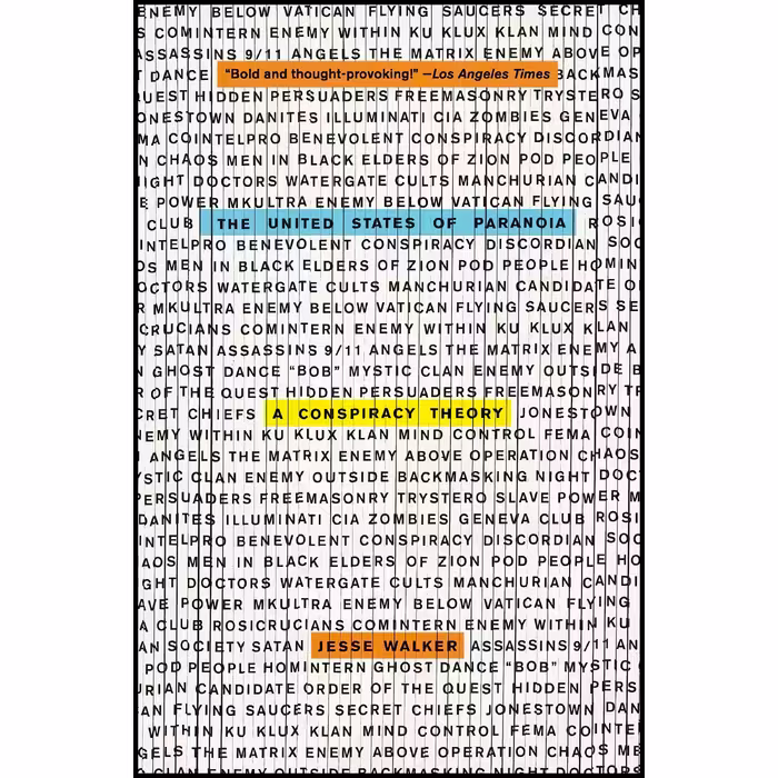 کتاب The United States of Paranoia اثر Jesse Walker انتشارات Harper Perennial