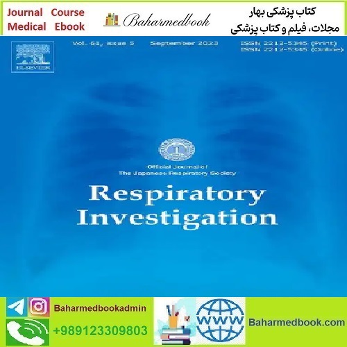 Respiratory Investigation Volume 61 Issue 1 to 6 2023 TR