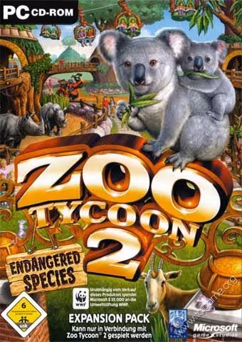 بازی کامپیوتر zoo tycoon 2 endangered speices