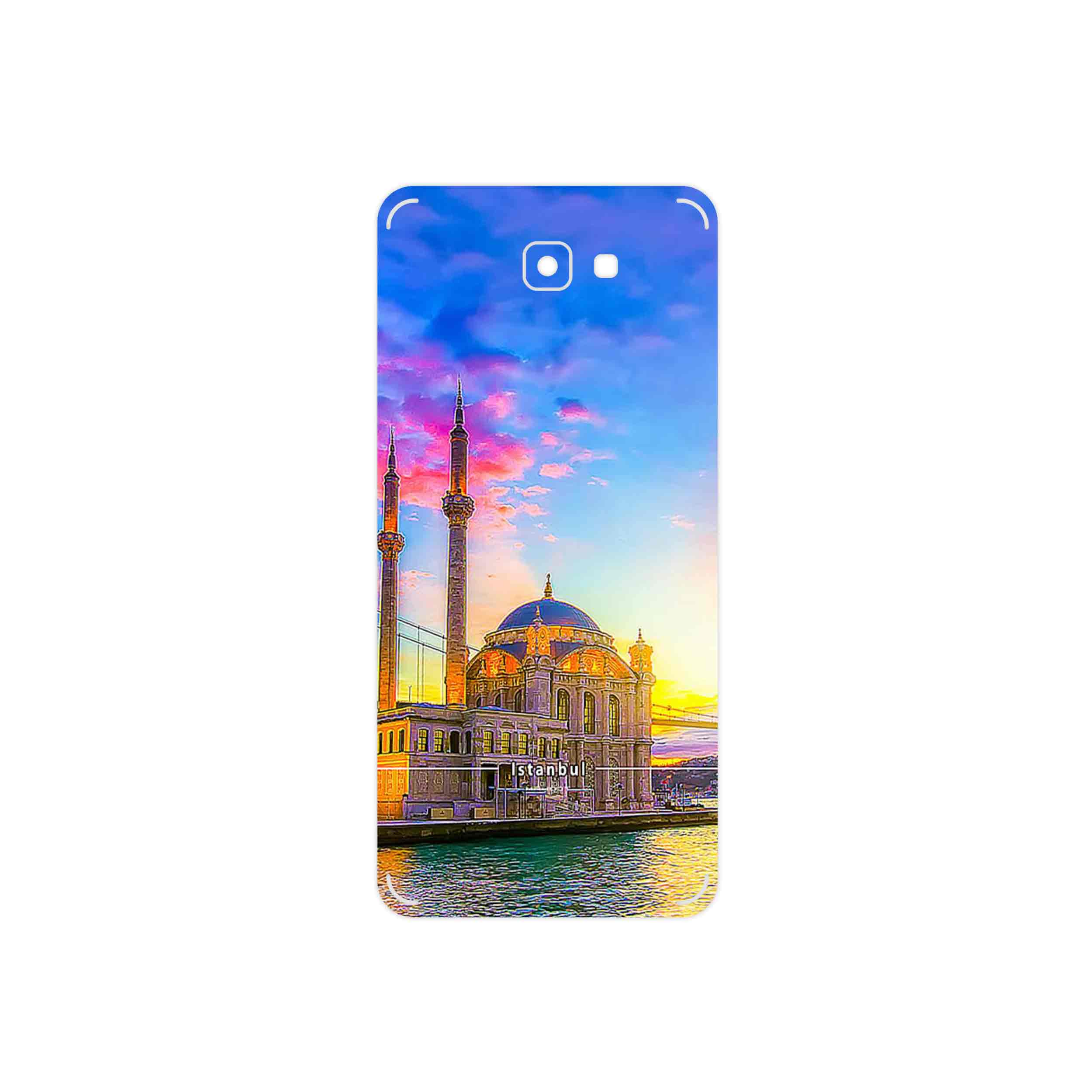 برچسب پوششی ماهوت مدل City of Istanbul مناسب برای گوشی موبایل سامسونگ Galaxy J7 Prime 2
