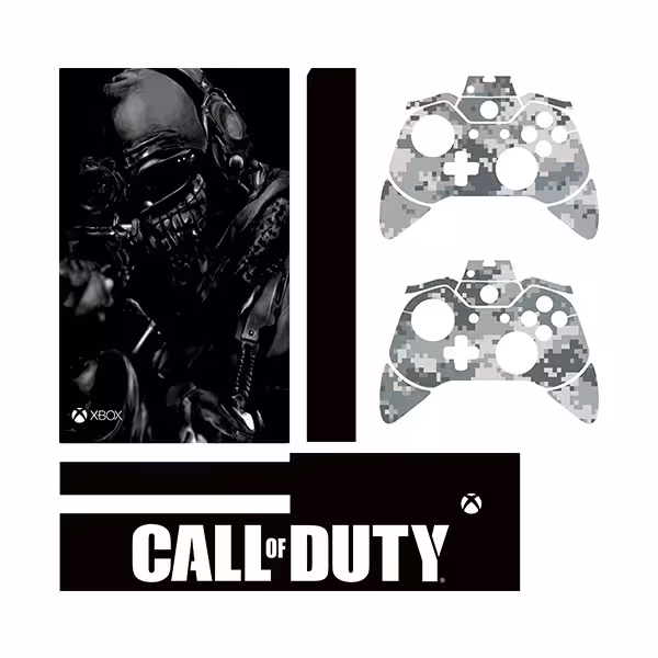 برچسب ایکس باکس one توییجین وموییجین مدل Call of Duty 13 مجموعه 5 عددی