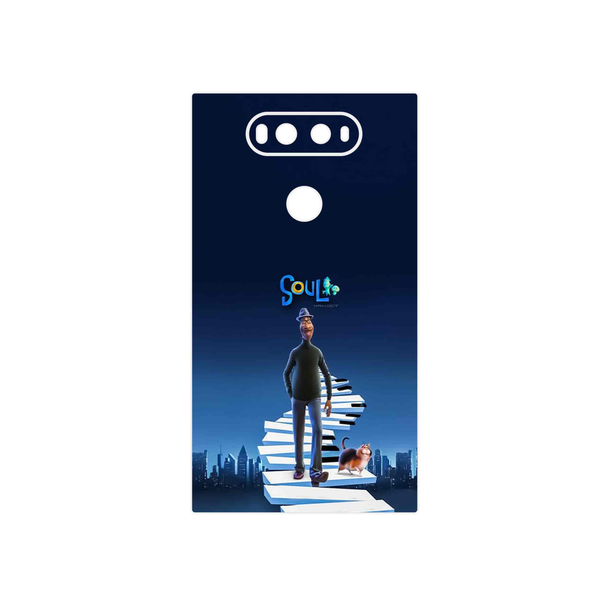 برچسب پوششی ماهوت مدل soul مناسب برای گوشی موبایل ال جی V20