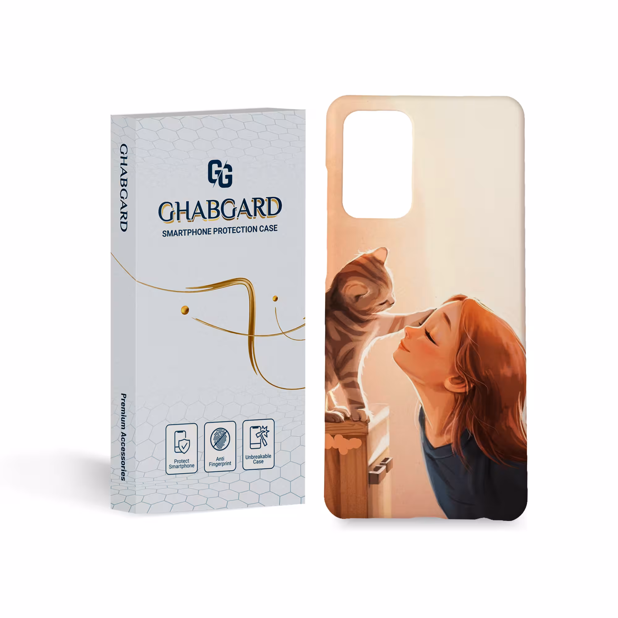 کاور قاب گارد مدل دخترانه مناسب برای گوشی موبایل سامسونگ  galaxy a72