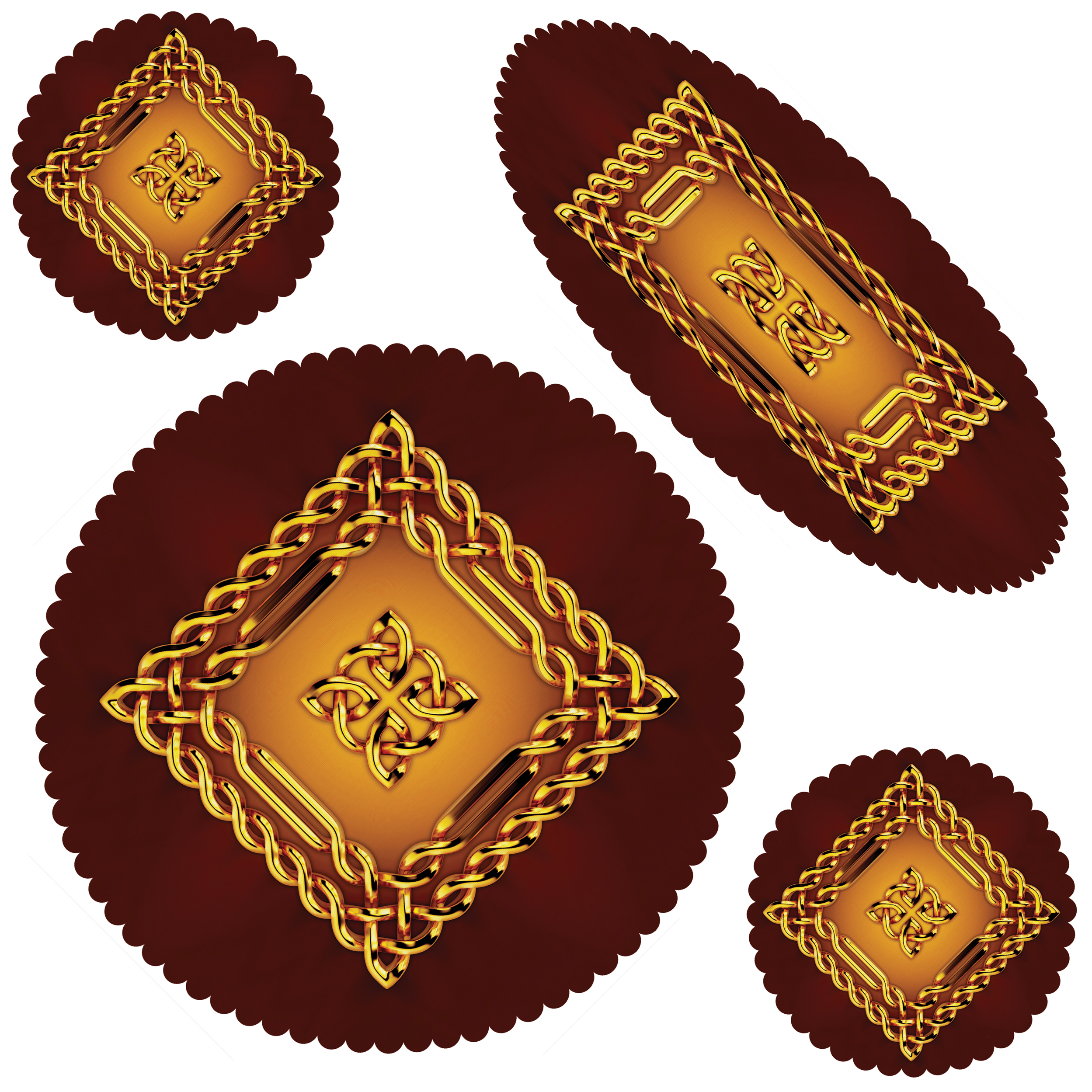 ست رومیزی 4 تکه مدل S32-42144